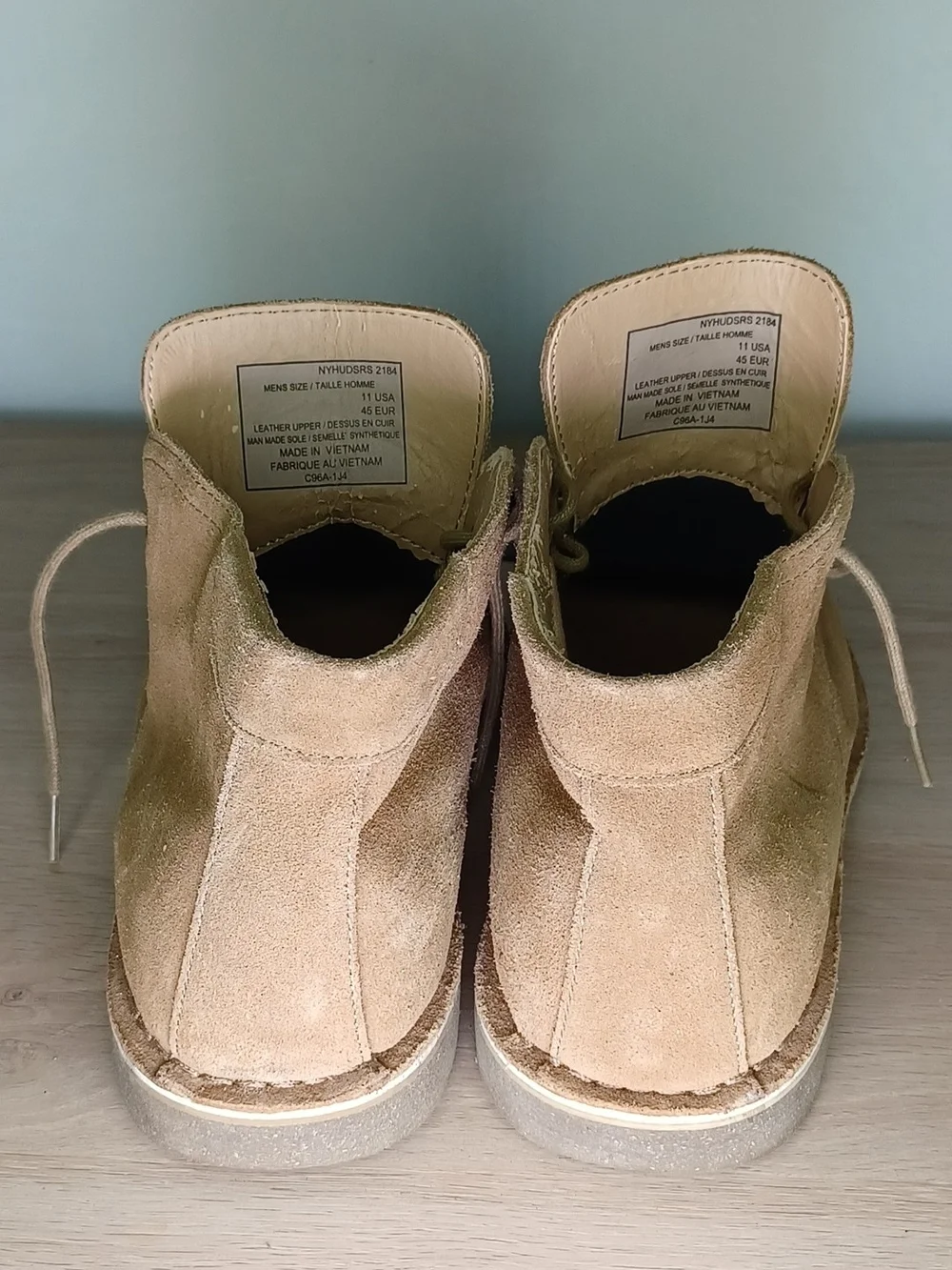 Marc New York Men's Suede Chukka Boots in Tan